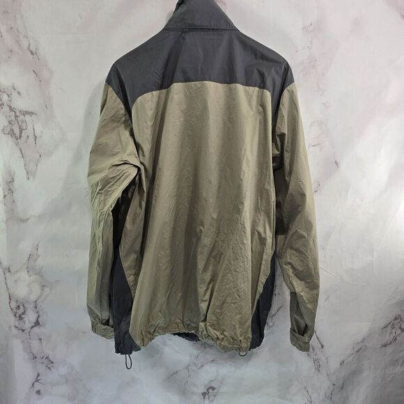 Columbia Rain Jacket Mens Large Grey Windbreaker Coat Waterproof Glennaker II - Picture 5 of 13